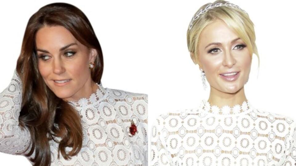 Kate Middleton a Paris Hilton