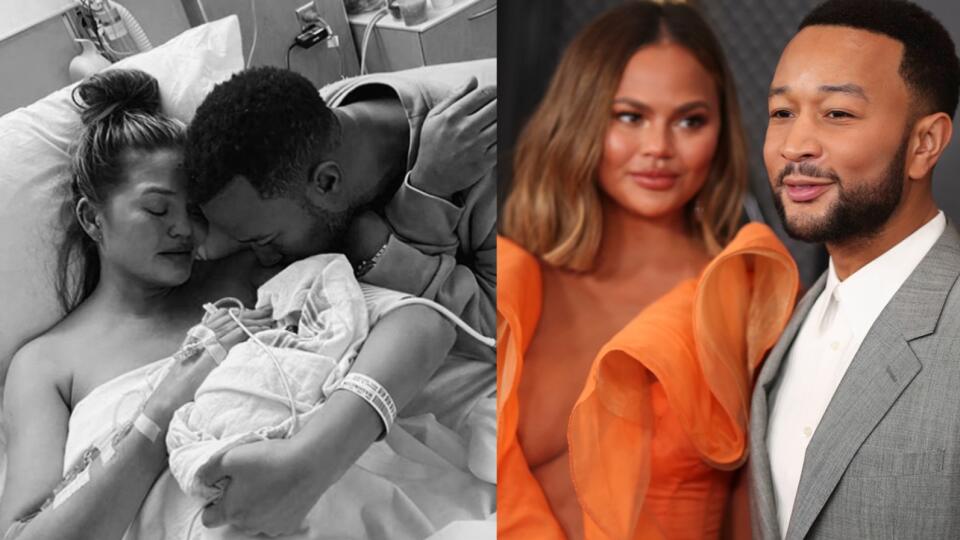 Chrissy Teigen a John Legend.