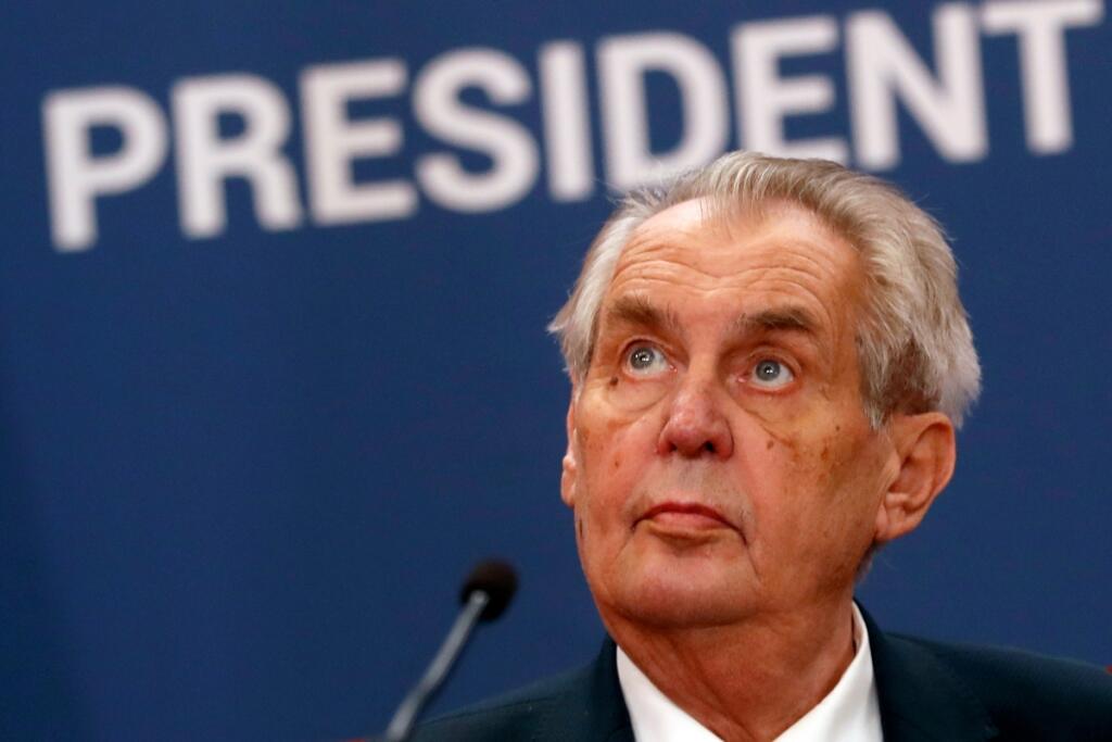 Český prezident Miloš Zeman
