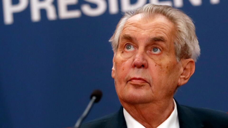 Český prezident Miloš Zeman