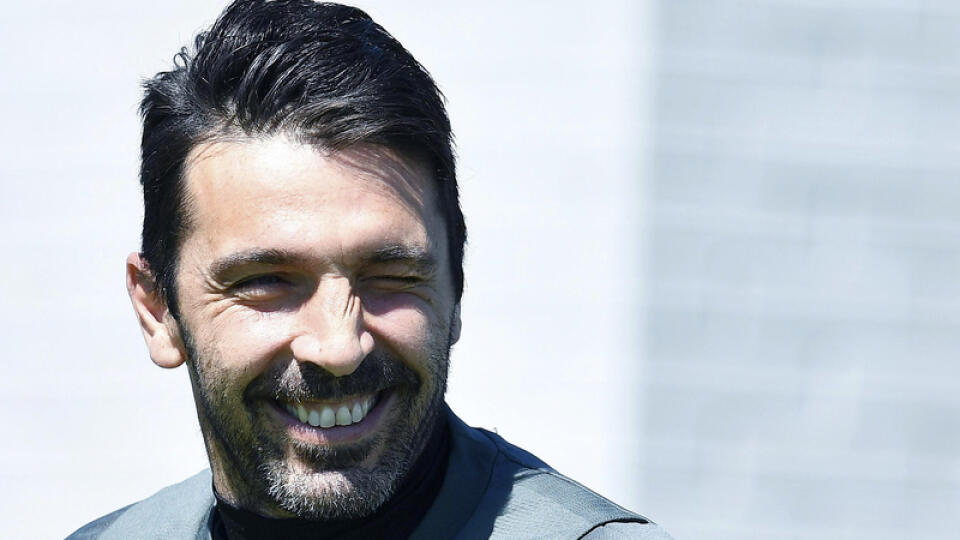 Gianluigi Buffon si postup do finále Ligy majstrov vychutnal po svojom.