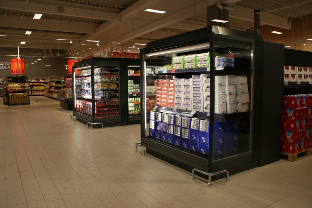 Pobočka Kauflandu na Trnavskej ceste v Bratislave po modernizácii v auguste 2017