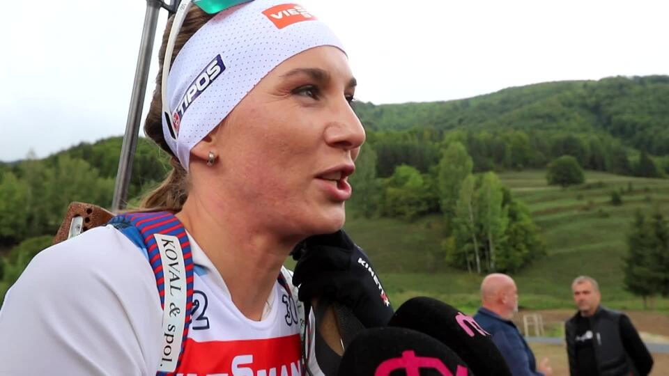 VIDEO Kuzminová a Fialková počas otvorenia novej kolieskovej dráhy v Osrblí