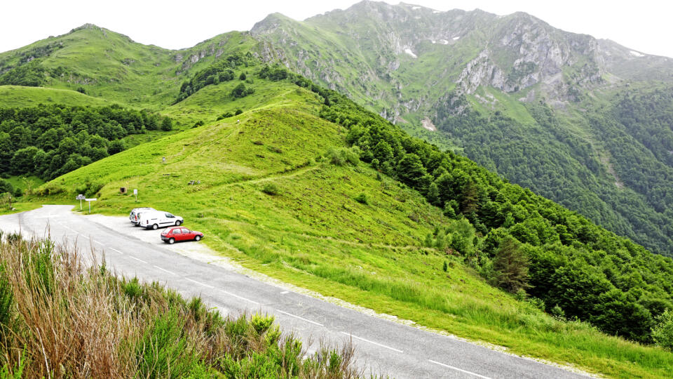 Zelený raj
V sedle Col de la Core.