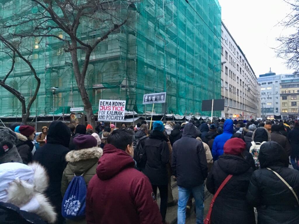 Spomienkový pochod za Jána Kuciaka a Martinu Kušnírovú