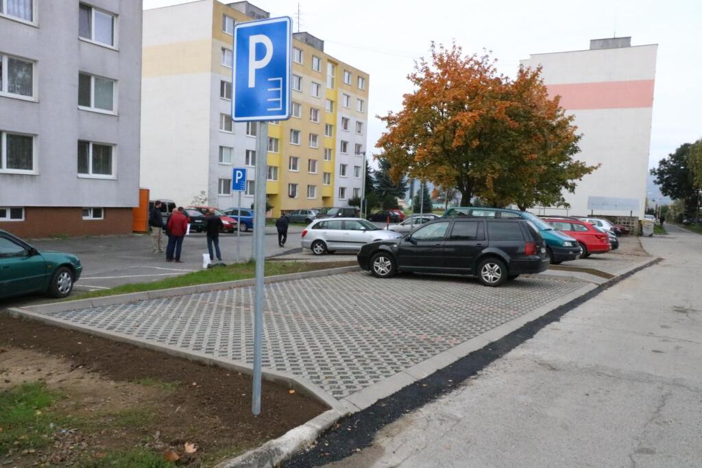 Parkovisko na Solivarskej.