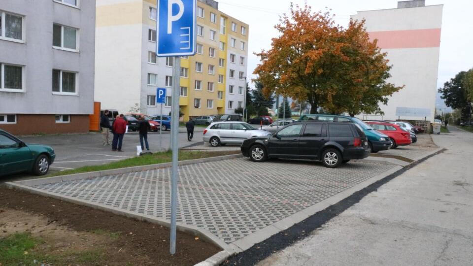 Parkovisko na Solivarskej.