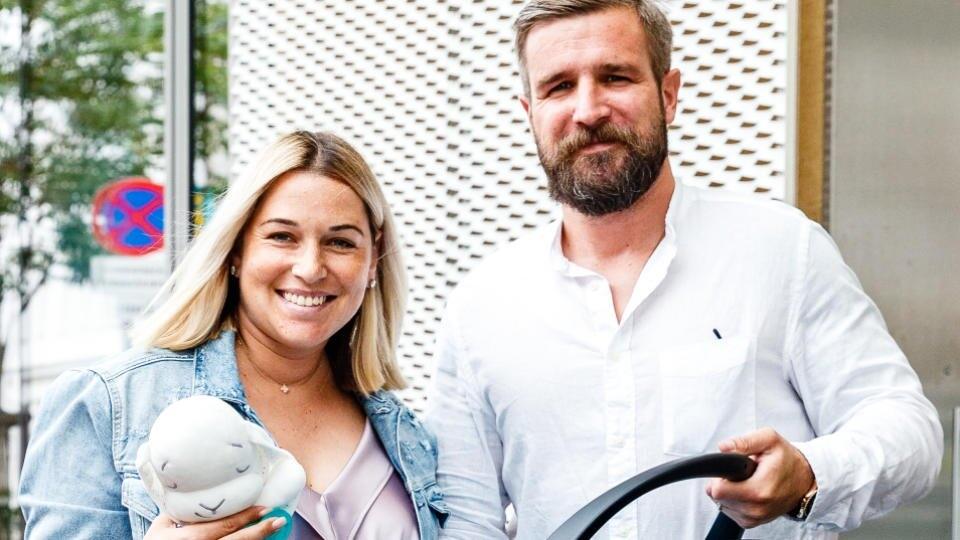 Dominika Cibulková a jej manžel Michal Navara sa tešia z prvého dieťaťa.