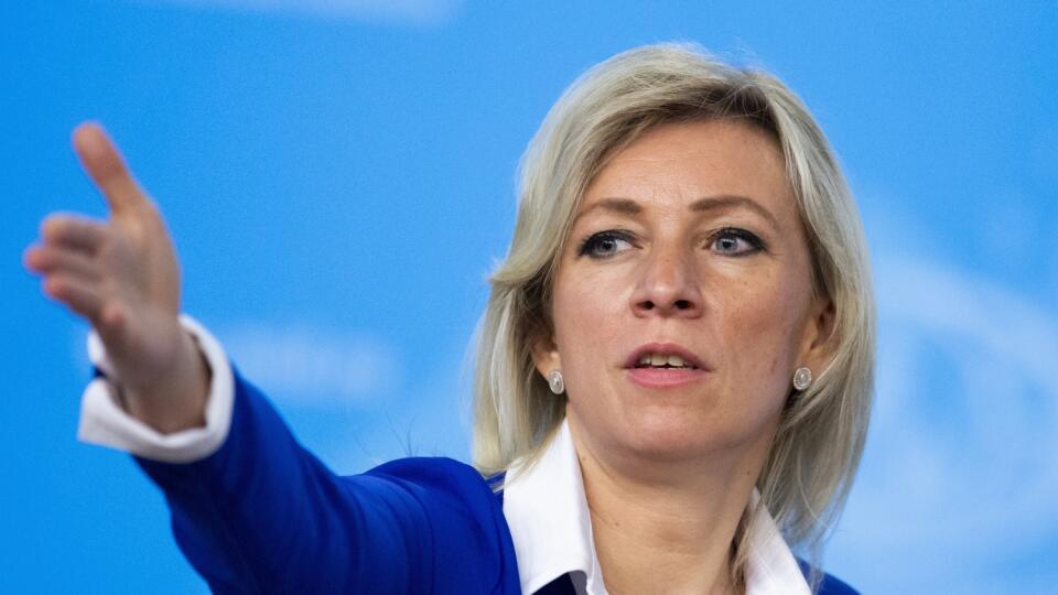KK19 Moskva - Na archívnej snímke zo 17. januára 2020 hovorkyňa ruského ministerstva zahraničných vecí Marija Zacharovová v Moskve. Ruské ministerstvo zahraničných vecí sa mieni oficiálnym listom ohradiť proti tvrdeniam denníkov Financial Times a New York Times a žiadať od nich dementovanie článkov o štatistikách smrtnosti na infekčnú chorobu COVID-19 v Rusku. Podľa agentúry Interfax to v stredu uviedla hovorkyňa ruského rezortu Marija Zacharovová. FOTO TASR/AP
FILE - In this Friday, Jan. 17, 20