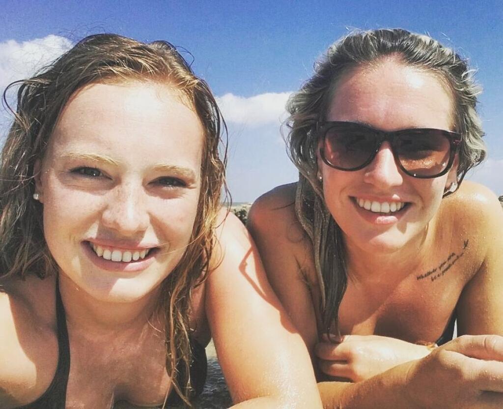 Slovenské biatlonistky Paulína a Ivona Fialková sa očividne už nevedeli dočkať leta.