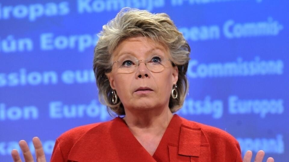 Podpredsedníčka Európskej komisie a komisárka EÚ pre spravodlivosť Viviane Redingová