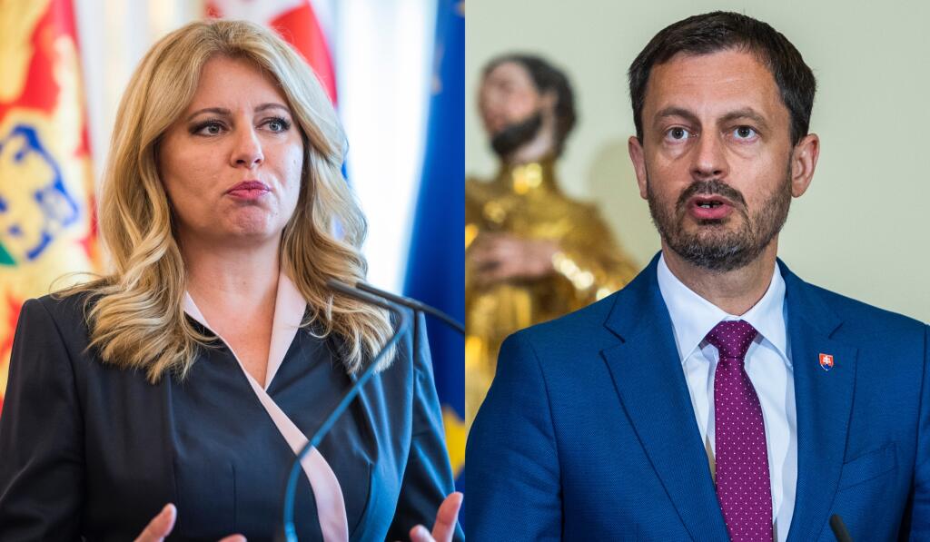 Zuzana Čaputová, Eduard Heger
