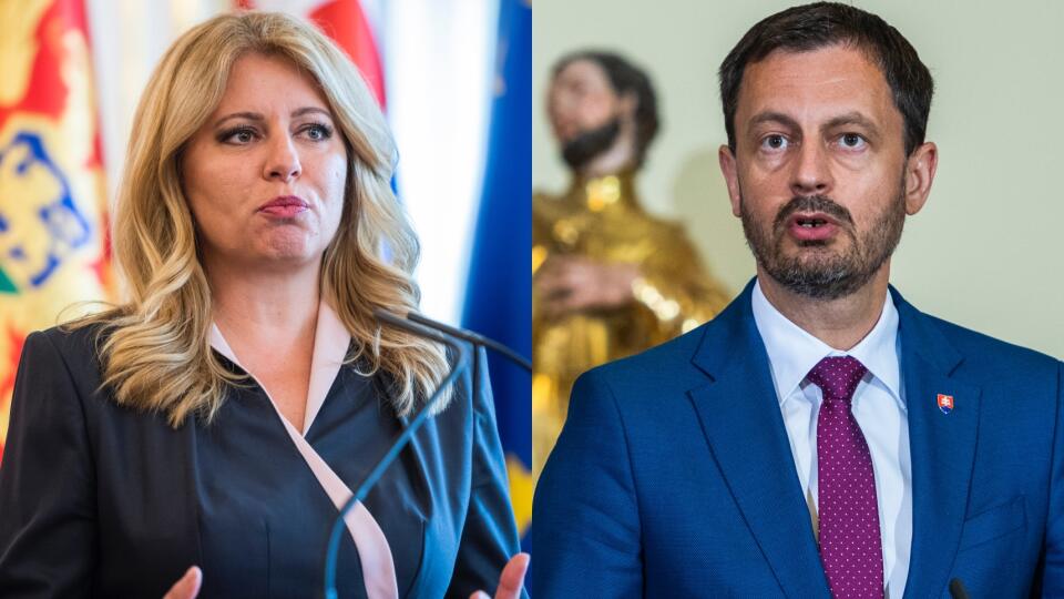 Zuzana Čaputová, Eduard Heger