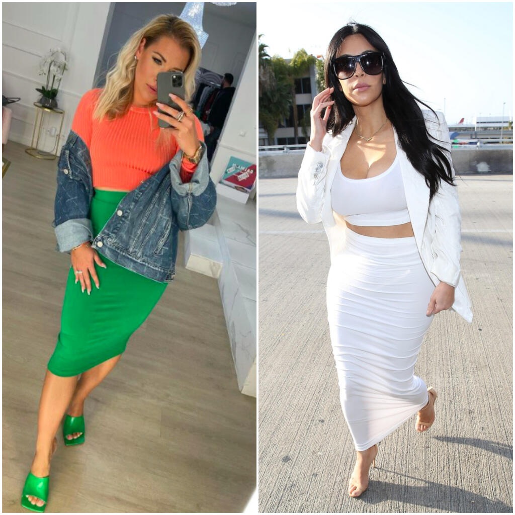 Cibulková už v minulosti ukázala, že sú jej odvážne módne kúsky, ktoré nosí Kim Kardashianová, vlastné. Práve ju považuje za svoj vzor v oblasti módy.
