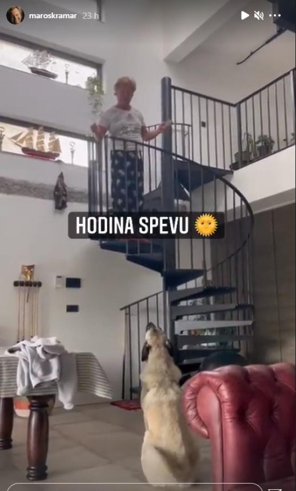 Maroš Kramár ukázal luxusné bývanie.