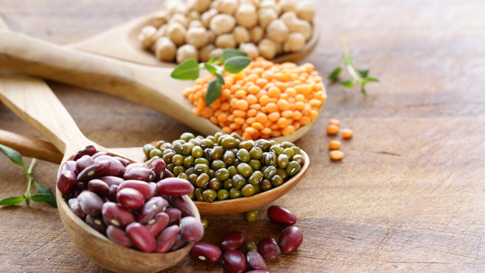 Various,Kinds,Of,Legumes,-,Beans,,Lentils,,Chickpeas,,Mung,Beans