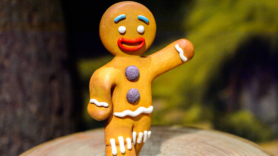 Amsterdam,,Netherlands,-,Oct,26,,2016:,Gingerbread,Man,From,Shrek