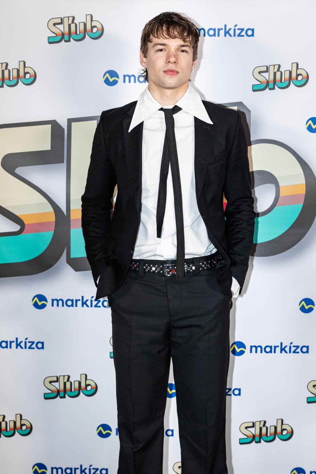 Jakub Švec na premiére denného seriálu Sľub.