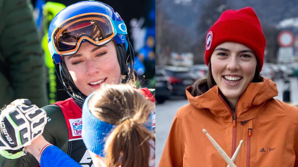 Petra Vlhova a Mikaela Shiffrinová.