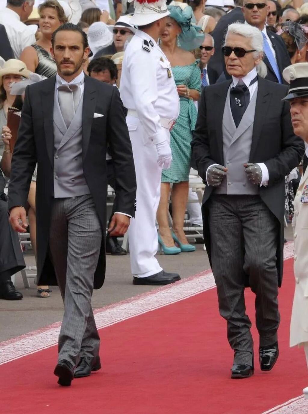 Karl Lagerfeld s bodyguardom