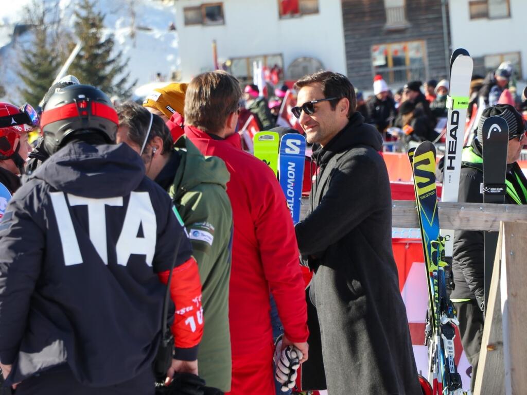 Pred rokom sa Roger Federer ukázal na pretekoch v Lenzerheide.