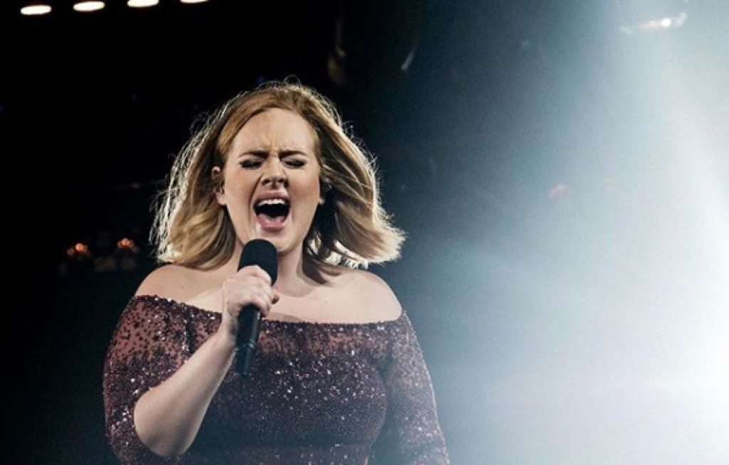 Adele bola niekedy riadna bacuľka.