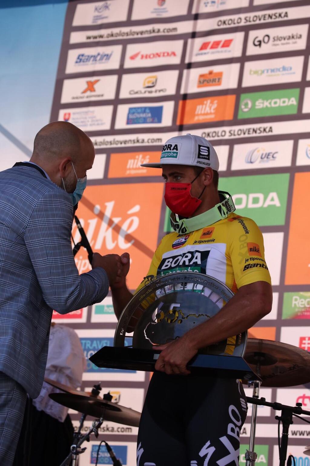 Peter Sagan počas dnešných pretekov Okolo Slovenska
