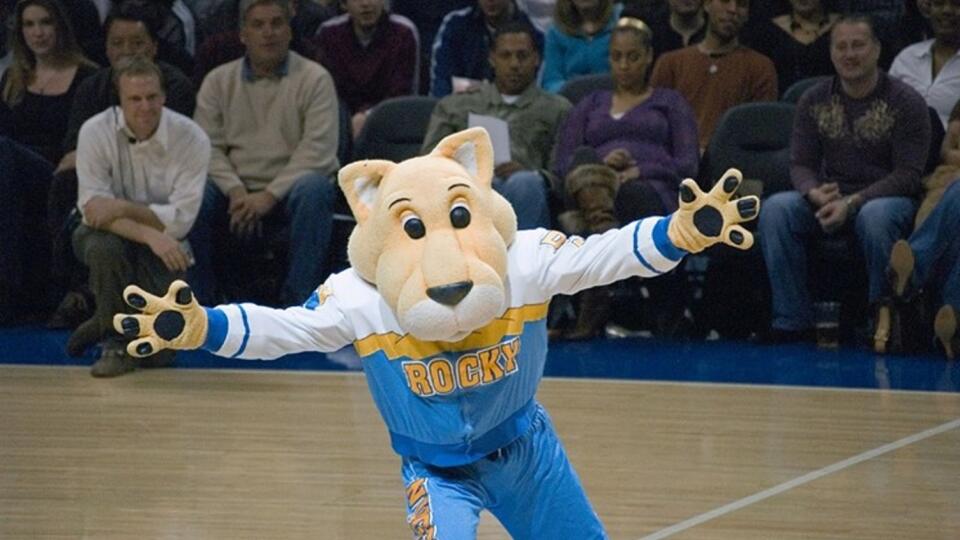 Maskot Denveru Nuggets Rocky