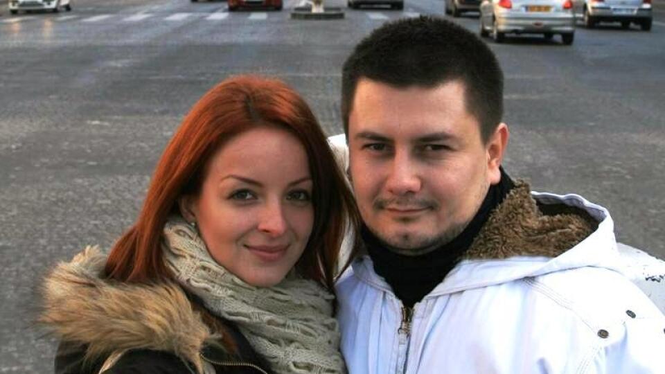 Braňo s Danielou:
Ako šťastný pár. Naozaj?