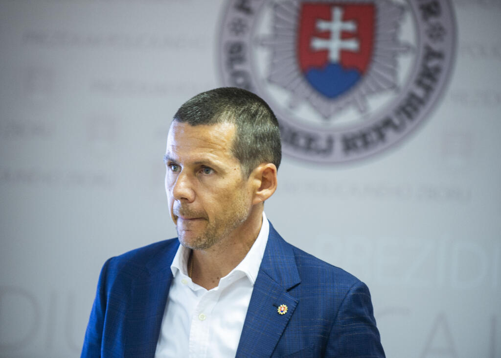Prezident Policajného zboru Štefan Hamran.