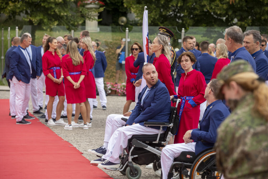 Zuzana Čaputová privítala v Prezidentskom paláci olympionikov.