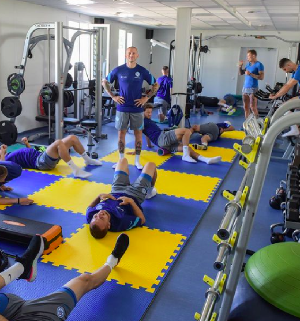 Slovenskí futbalisti sú pred úvodným zápasom s Poľskom vo veľkej pohode.