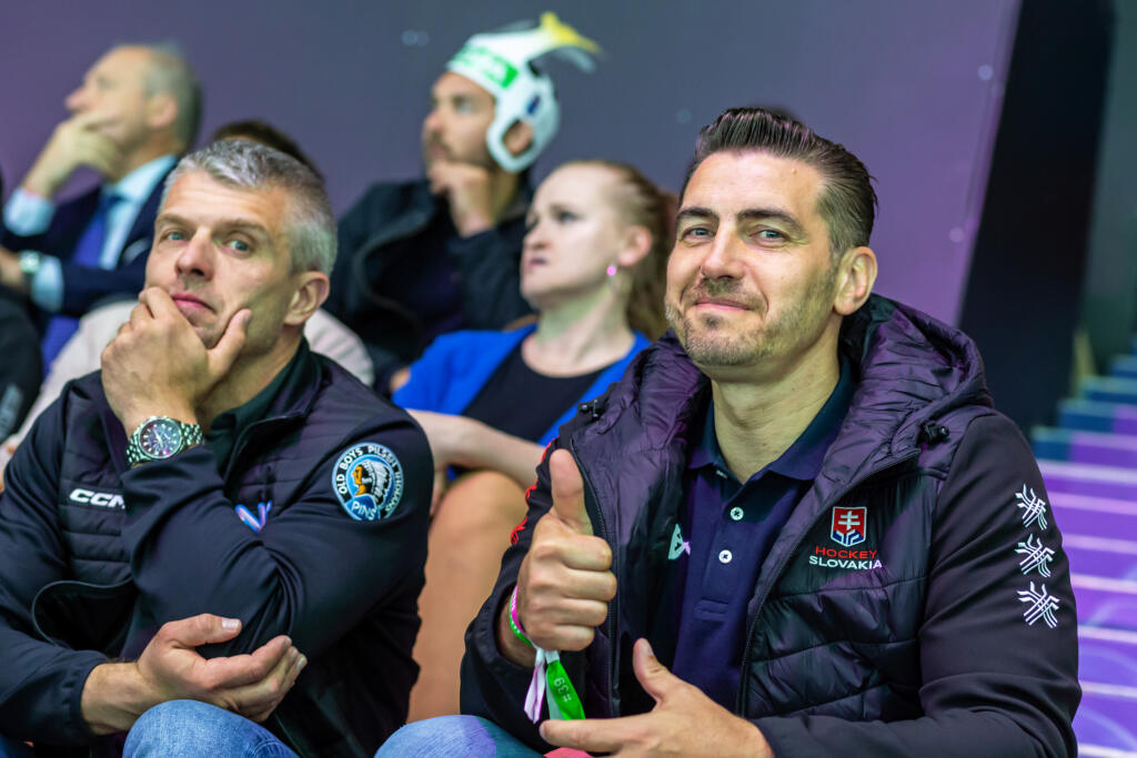 Na snímke je Roman Sýkora počas šiesteho zápasu základnej skupiny MS 2022 v Helsinkách, v ktorom nastúpili slovenskí hokejisti proti Taliansku.