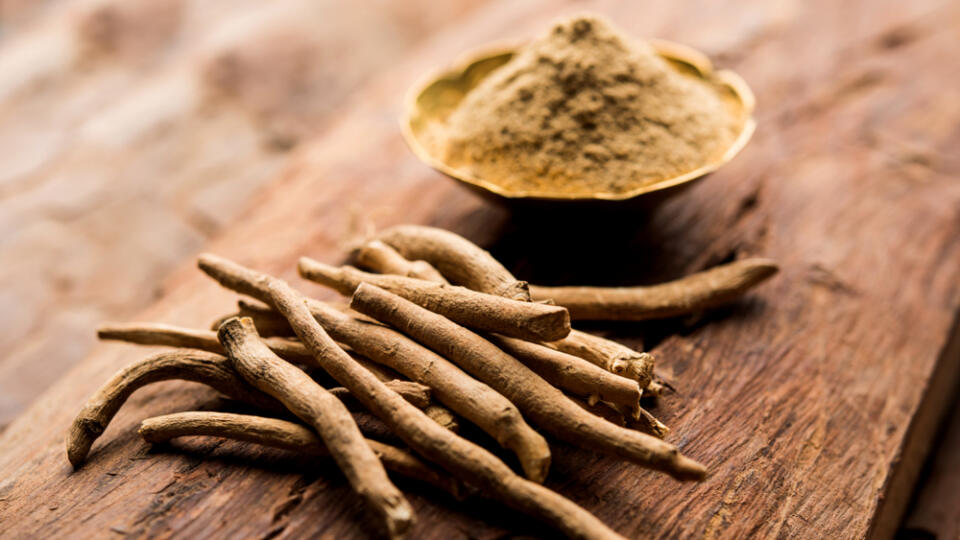 Ashwagandha,/,Aswaganda,Or,Indian,Ginseng,Is,An,Ayurveda,Medicine