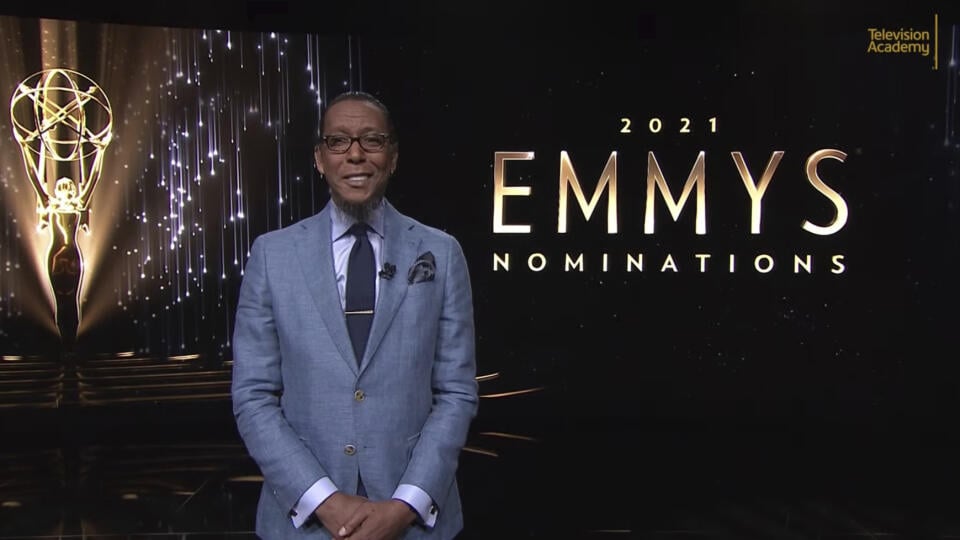 KK38 - Na videosnímke Ron Cephas počas vyhlasovania nominácií pre 73. ročník  televíznych cien Emmy 13. júla 2021. FOTO TASR/AP  
This video grab provided by the Academy of Television Arts & Sciences shows Ron Cephas Jones as he speaks during the 73rd Emmy Awards Nominations Announcement on Tuesday, July 13, 2021. (Television Academy via AP)