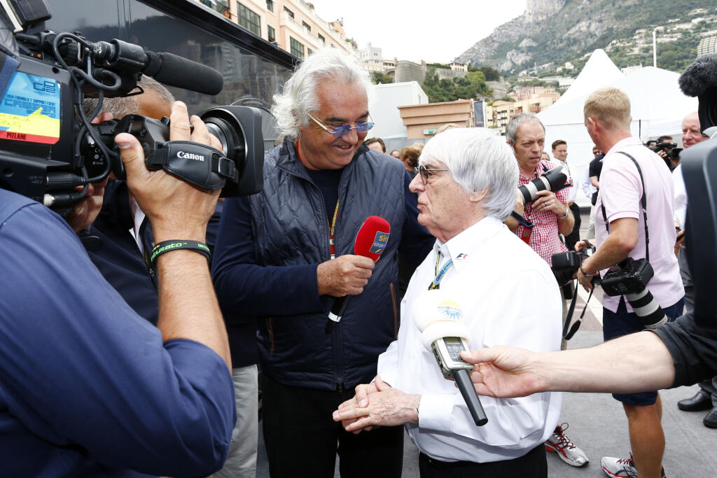 Flavio Briatore a Bernie Ecclestone v minulosti spoločne podnikali.