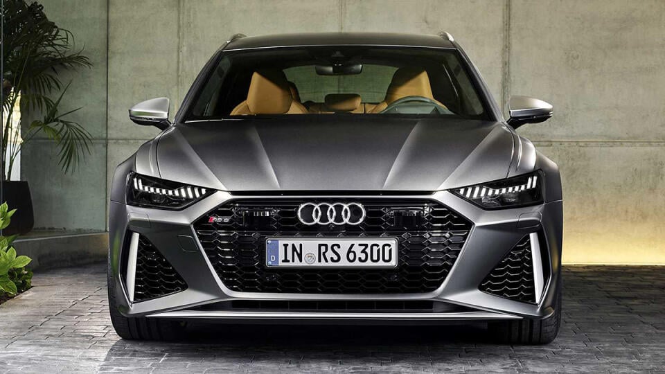 Audi RS6 Avant - tvary sú výrazne agresívne