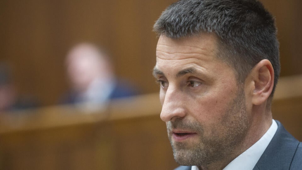 Na snímke poslanec NRSR Marián Viskupič (SaS) počas rokovania 78. schôdze parlamentu 20. decembra 2022 v Bratislave. FOTO TASR - Jakub Kotian