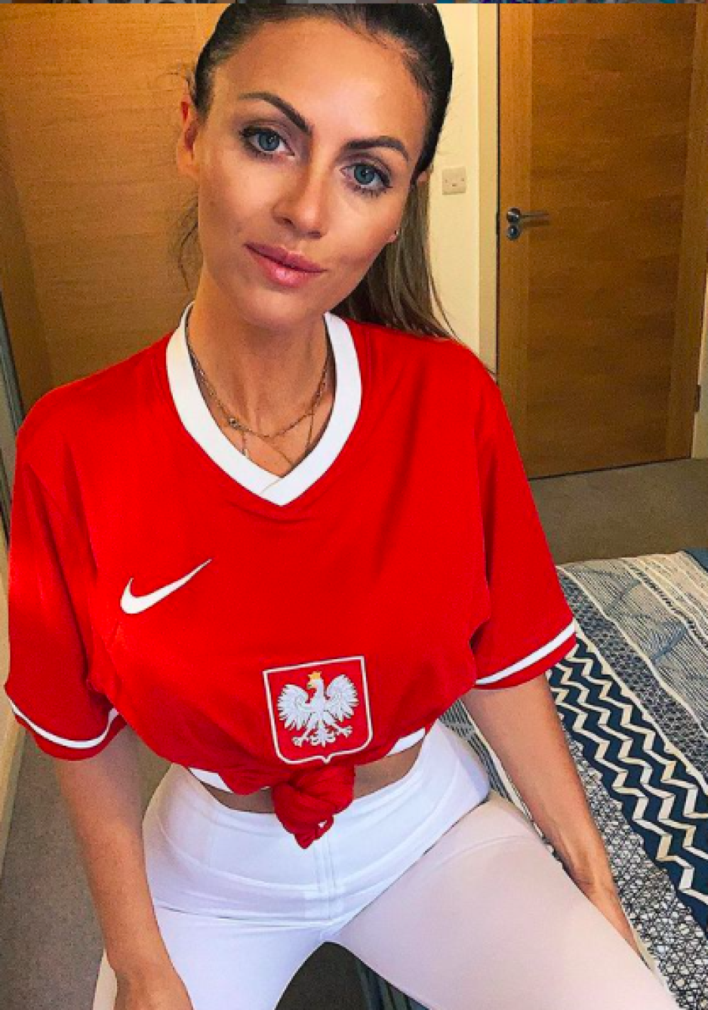 Poľka Marta Barczoková patrí k najsexi futbalovým fanúšičkam na svete.
