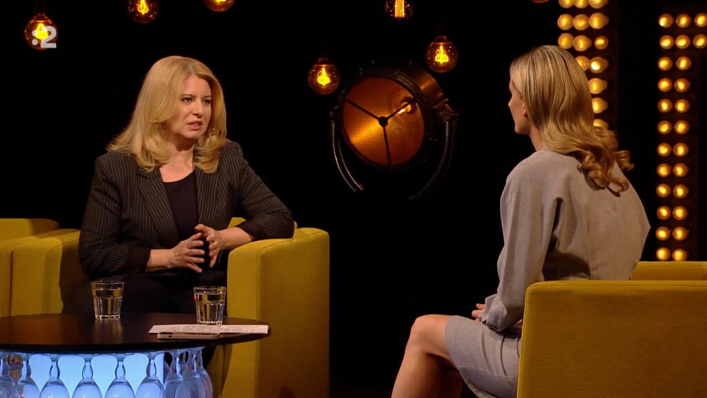 Zuzana Čaputová ako hostka v tolkšou Trochu inak s Adelou.