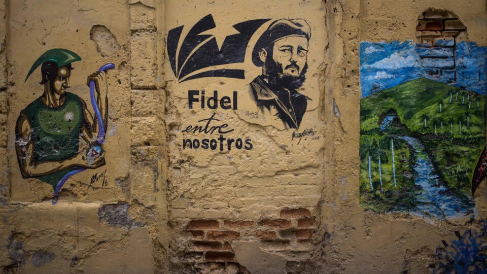 bývalý kubánsky líder Fidel Castro