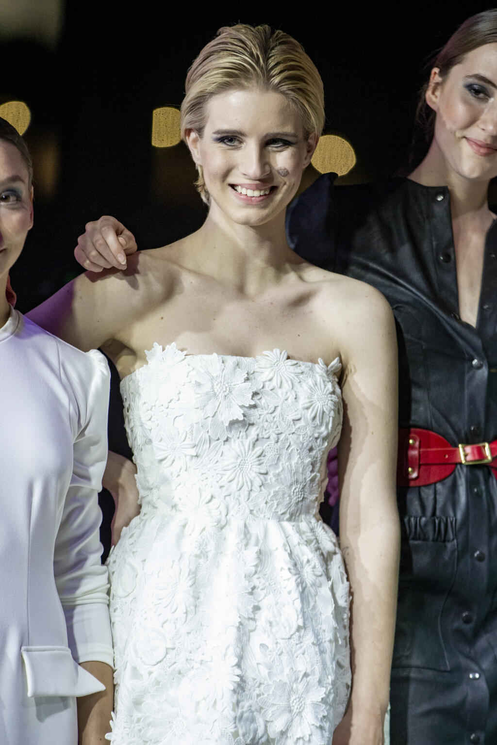 Bratislavské Módne Dni - Mercedes Benz Jar/Leto 2022. Na snímke je Emma Čaputová.