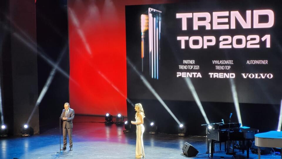 Slávnostný večer TREND TOP 2021