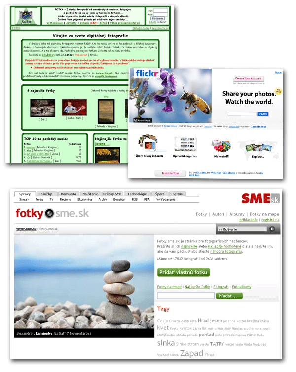 Fotky.sme.sk už bežia, pripomínajú Flickr
