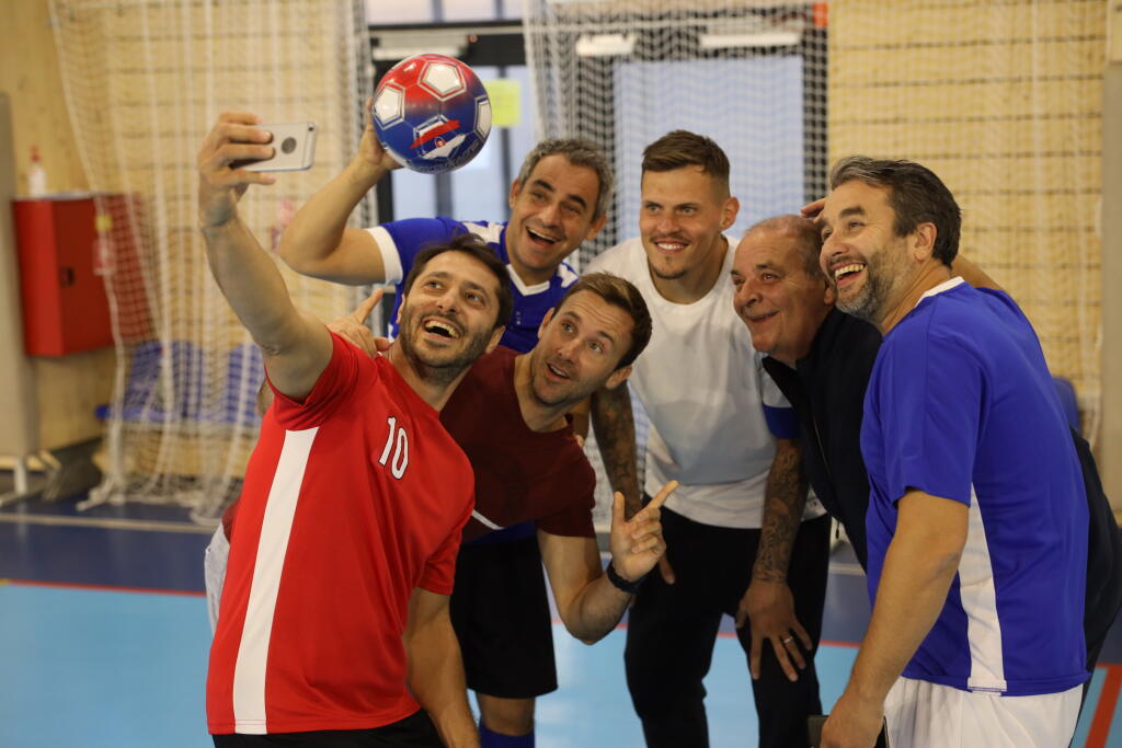 Seriáloví oteckovia si zahrali s bývalým kapitánom slovenskej futbalovej reprezentácie Martinom Škrtelom aj zápas.