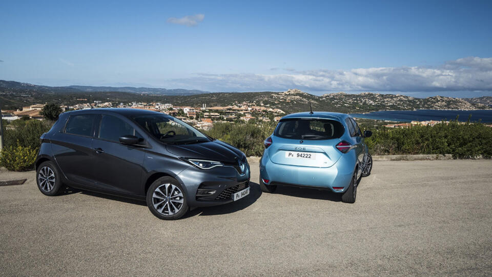 Renault Zoe - základné tvary sú rovnaké