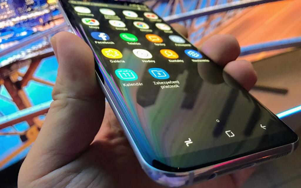 Galaxy S8 Plus zabezpeceny priecinok