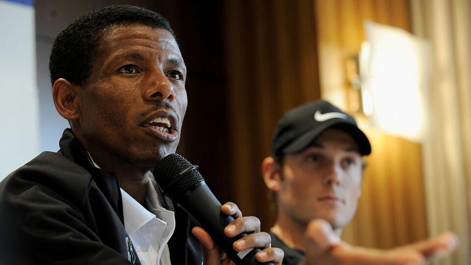 Haile Gebreselassie.