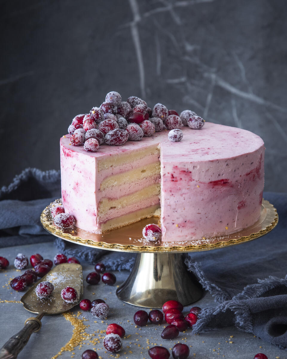 Brusnicová torta