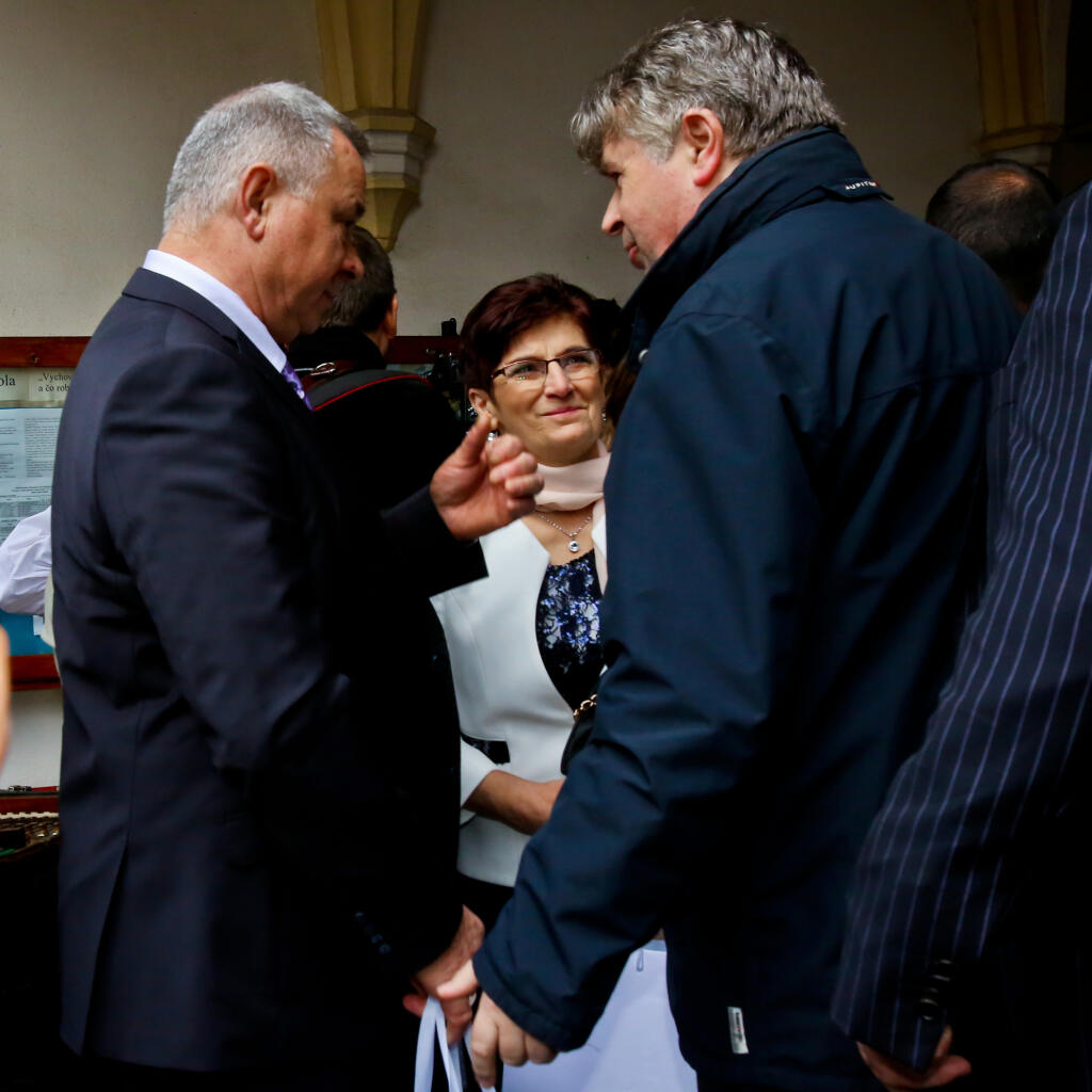 Na snimke rodicia Petra Sagan v Dolnom Kubine.